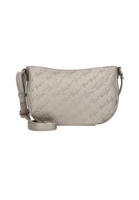 TOM TAILOR DENICE - Schultertasche, Markenprägung, Kunstleder, für Damen - METALLIC TAUPE