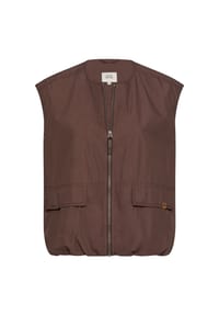 camel active - Weste mit Reißverschluss - Braun
