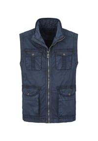 redpoint - Weste im Fieldjacket Stil aus reiner Baumwolle BUSTER - heritage navy