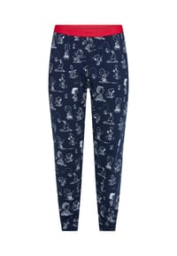 mey - Schlafanzughose Mey X Peanuts, Gummibund, für Herren - 668  YACHT BLUE