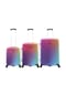 Saxoline® Rainbow Reisekoffer im 3er Set Rainbow Mit Teleskopgriffen Bild 1