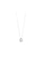 Leaf DROP Damen Kette mit Anhänger, 925er Silber Bild 1