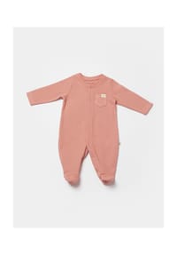 biorganic - Strampler mit Waffelstruktur, Bio Baumwolle, GOTS zertifiziert, Unisex - Beige