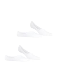 Burlington - Everyday Füßlinge, 2er-Pack, Low-Cut Ausschnitt, für Damen - 2000 WHITE