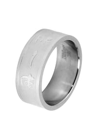 Adelia's - Unisex Ring aus Edelstahl - silber