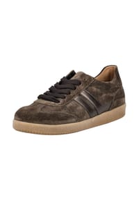 Gabor® - Veloursleder/Textil Sneaker - Dunkelbraun