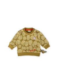 sigikid® - Sweatshirt Dino Fun ,  für Babys - grün