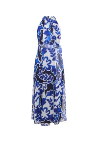 BETTY & CO - Blusenkleid, lang, für Damen - 1883 CREAM/D. BLUE