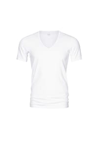 mey - Dry Cotton Unterhemd, uni, für Herren - 101 WEISS