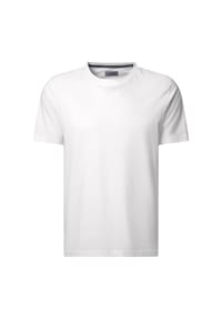 pierre cardin - T-Shirt mit Rundhalsausschnitt - Oxblood