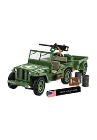 COBI - Klemmbaustein-Set " Jeep Willys MB & Anhänger " - 