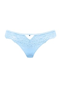 LASCANA - Alana String, Seidenanteil, Spitze, für Damen - 17 LIGHT BLUE