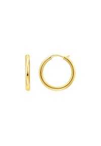 Thomas Sabo - Creolen mit klassisch-elegantem Design - gelbgoldfarben