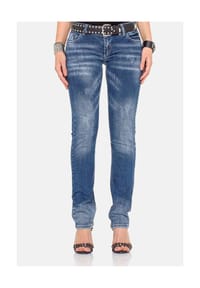 CIPO & BAXX® - Jeans mit 5-Pocket-Look, WD-364 - Blau