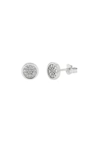 TOM TAILOR WOMEN - Ohrstecker für Damen, Silber 925, Zirkonia - Roséfarben