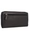 GREEN BURRY Pure Black Pure Black Geldbörse RFID Schutz Leder 19.5 cm Bild 4