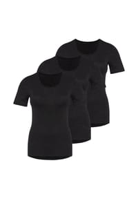-con-ta- - Thermo-Unterhemd / Shirt 3er Pack Basic - Burgund