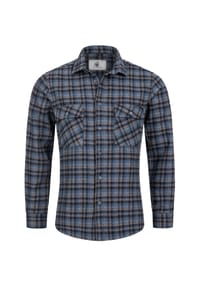 Rock Creek - Hemd Kariertes Hemd Regular Fit - Blau