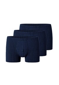 SCHIESSER - Retro Short / Pant 3er Pack Cotton Casual Organic Cotton - Dunkelblau