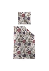 irisette® - Edel-Feinbiber Bettwäsche Set Meran 8687 - 11 grau