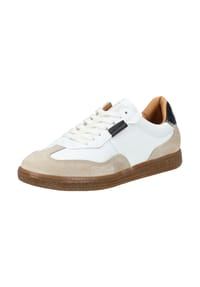 STEVE MADDEN - Veloursleder/Synthetik Sneaker - Weiß/Schwarz