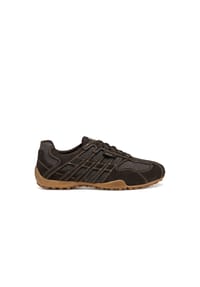 GEOX - Sneaker, Ziernähte, für Herren - DK BROWN