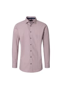 Venti - Herren Businesshemd Print Modern Fit - Blau