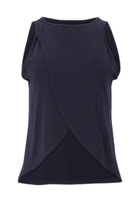 ENDURANCE ATHLECIA - Top Seaweed W in femininem Design - 2101 Dark Sapphire