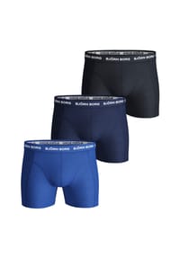 BJÖRN BORG Herren Boxershorts 3er Pack - Pants, Cotton Stretch, Logobund Bild 1