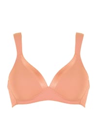 NATURANA - Soft-BH, bügellos, breite Träger, für Damen - 0 PEACH PINK