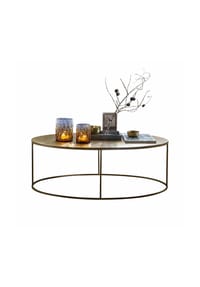 LOBERON - Couchtisch Leron antikgold - antikgold