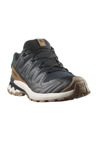 salomon - Trekkingschuh - black/coyote brown/vanilla ice