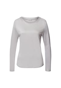 HANRO - Longsleeve Grand Central - silver vapor