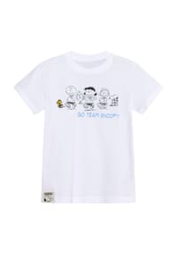 MANGUUN - Shirt, Rundhalsausschnitt, für Kinder - WHITE PEANUTS