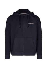 HECHTER PARIS - Sweatjacke aus Baumwoll-Mix - midnight blue