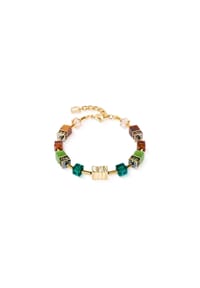 COEUR DE LION - Armband Iconic Wave Forest - Braun-Oliv
