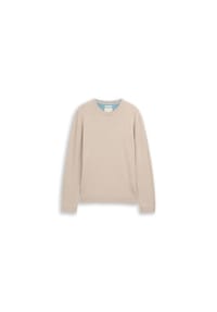 TOM TAILOR - Strickpullover, Baumwolle, für Herren - 38310 CASHEW BEIGE