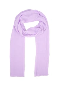 Seasons of April - Damen Seidenschal Alessandra Schal Elegant, dünn, leicht & weich, mit kurzen Fransen - blau