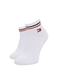 TOMMY HILFIGER - Kurzsocken, 2er-Pack, für Herren - 001  WHITE