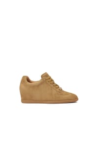 Kazar - Wildleder-Sneakers mit Cat-Suit - Hellbraun