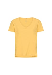 camel active - T-Shirt aus 100% Baumwolle - Gelb
