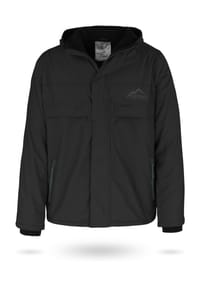 normani® - Herren Windjacke Tuuli - Anthrazit/Schwarz