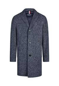HECHTER PARIS - Mantel Casual mit Reverskragen und Knopfverschluss - Helles Khaki
