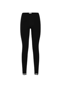 HANRO - Leggings Woolen Lace - black