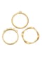 elli. Ring Synthetische Perlen Stapelring Klassik 3Er Set 925 Silber Bild 3