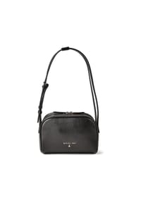 PATRIZIA PEPE - Schultertasche Leder 20 cm - nero