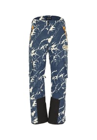 CHIEMSEE - Skihose mit verpixeltem Berglandschaft Allover Print - 19-4031 SARGAS SEA