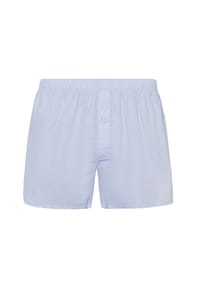 HANRO - Boxershorts Fancy Woven - light blue