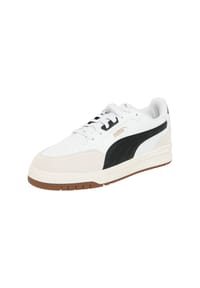 PUMA® - Sneaker Shuffle Downtown, Belüftungslöcher, für Herren - P.WHT-P.BLACK