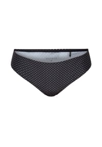 DESIRéE - Bikini-Slip, mittelhoch, für Damen - BLACK AOP W. DOTS